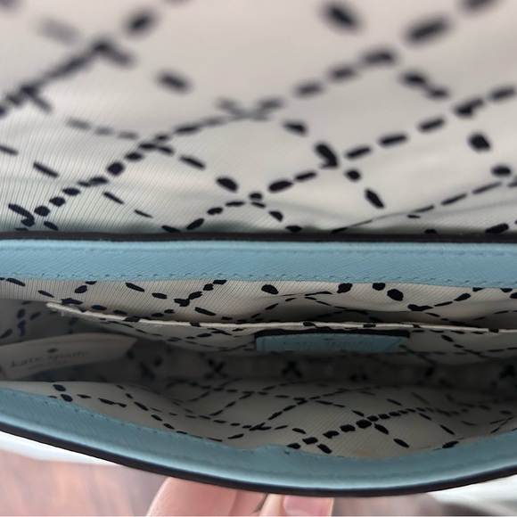 Kate Spade Crossbody Blue Purse Small - Picture 4 of 6